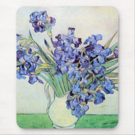Mousepad Vase "Ainda viva" com irrisões de Vincent van Gogh