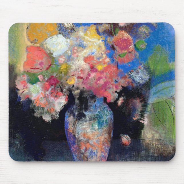 Mousepad Vase das Flores, Redon (Frente)