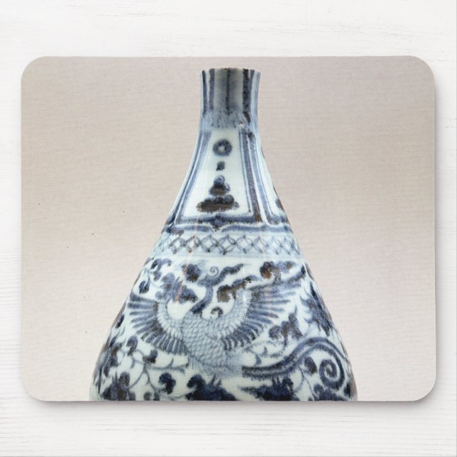 Mousepad Vaso azul e branco, dinastia de Yuan (Frente)