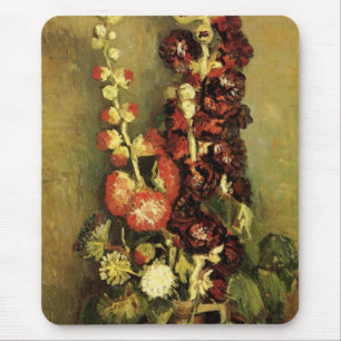 Mousepad Vaso com Malvas por Vincent van Gogh