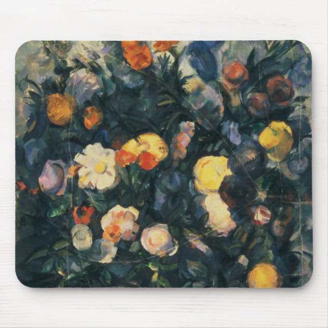 Mousepad Vaso de Paul Cezanne | das flores, 19as (Frente)