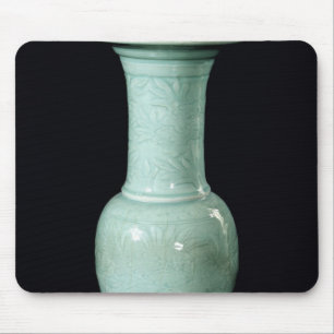 Mousepad Vaso vitrificado Celadon, dinastia de Yuan