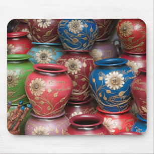 Mousepad Vasos Decorados, Huaraz, Cordilheira Branca