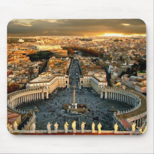 Mousepad Vaticano Quadrado de rua Peter