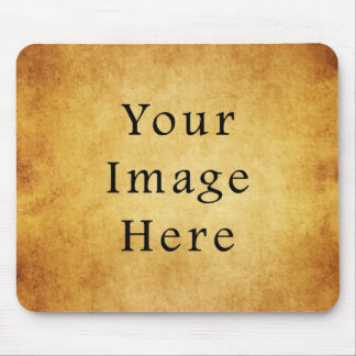 Mousepad Vazio de Papel Dourado para Pergaminho de Colheita