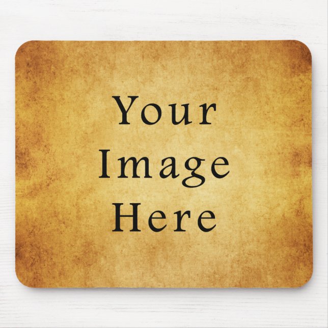 Mousepad Vazio de Papel Dourado para Pergaminho de Colheita (Frente)