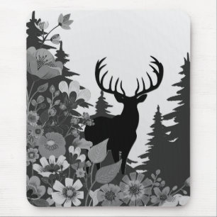 Mousepad Veado com Grande Rack Fora de Floresta