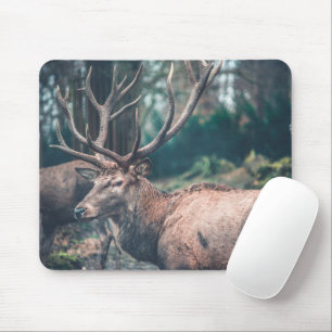 Mousepad Veado grande e marrom com grandes rabos