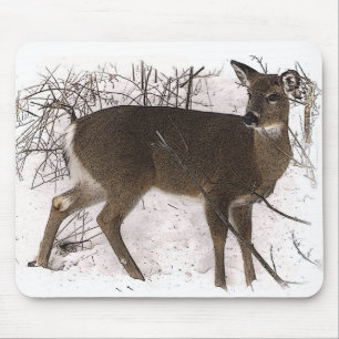 Mousepad Veado na neve