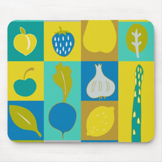 Mousepad Veggie Blocks I (Frente)