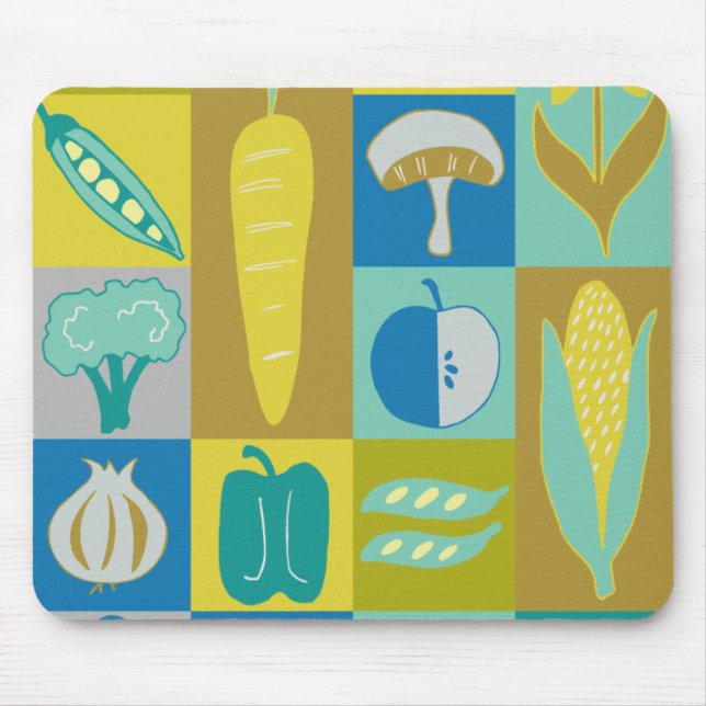Mousepad Veggie Blocks II (Frente)