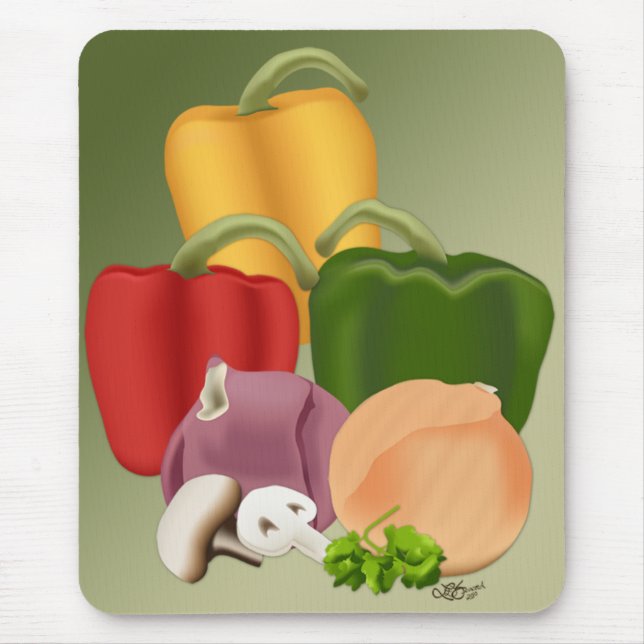 Mousepad Veggies (Frente)
