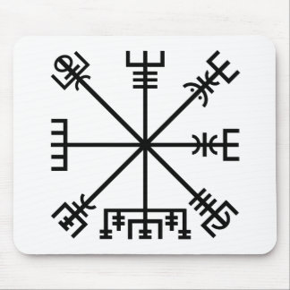 Mousepad Vegvisir Viking Symbol