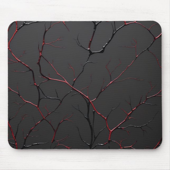 Mousepad Veias Negras e Vermelhas (Frente)