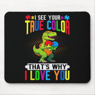 Mousepad Vejo Sua Verdadeira Cor É Por Isso Que Eu Te Amo A