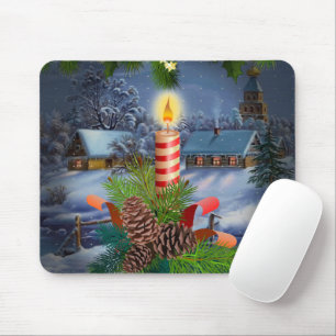 Mousepad Vela de Natal