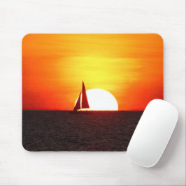 Mousepad veleiro ao sol