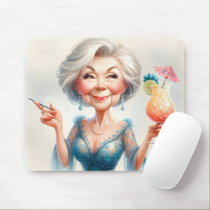 Mousepad Velha Clássica com Cocktail