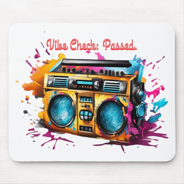 Mousepad Velha Escola, Nova Boca. (Frente)