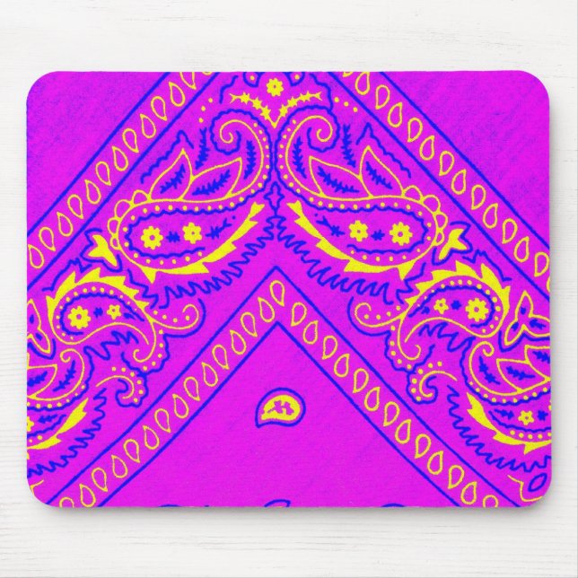 Mousepad Velho Bandana Marrom 5 (Frente)
