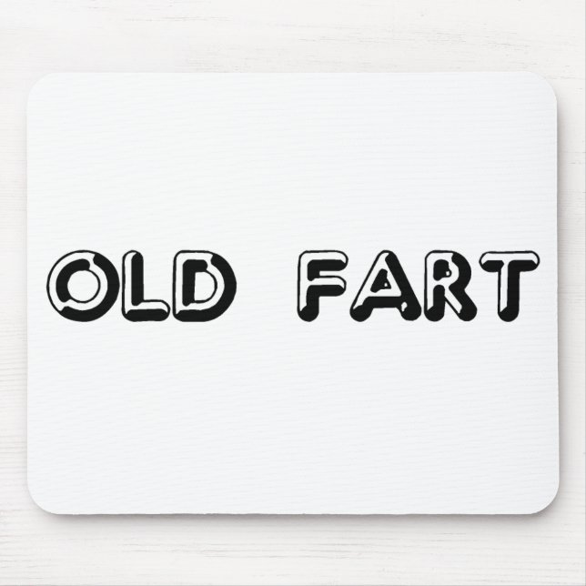 Mousepad Velho Fart o tapete do rato (Frente)