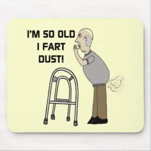 Mousepad Velho Fart os presentes para o dia dos pais