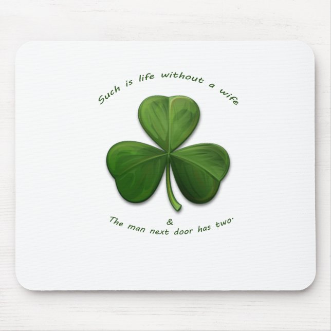 Mousepad Velhos Ditados Irlandeses (Frente)