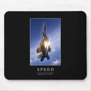 Mousepad Velocidade: Citações inspiradas 1