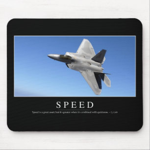 Mousepad Velocidade: Citações inspiradas 2