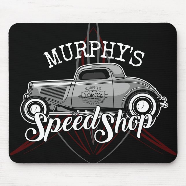 Mousepad Velocidade de rotação dinâmica Comprar NOME PERSON (Frente)