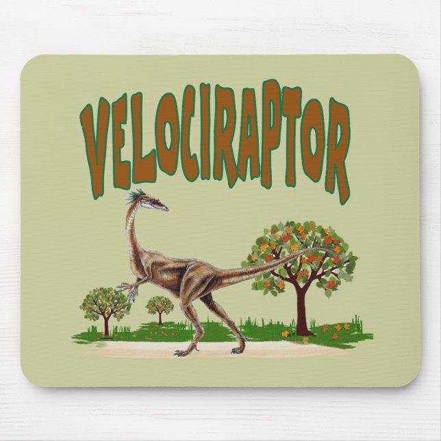 Mousepad Velociraptor (Frente)