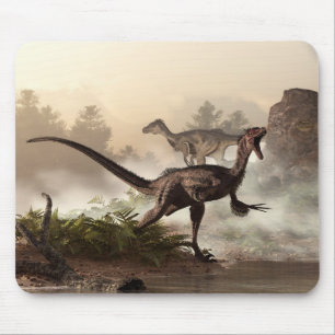 Mousepad Velociraptors