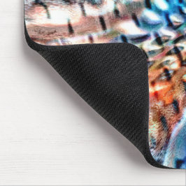 Mousepad Veludo ou plumagem cor-de-rosa brilhante