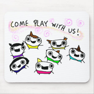 Mousepad "Vem o jogo connosco "