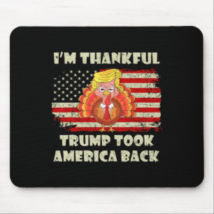 Mousepad Vencedor Agradeço a Trump por Ter Levado a América
