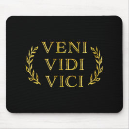 Mousepad Vencedor engraçado do jogo de Veni Vidi Vici