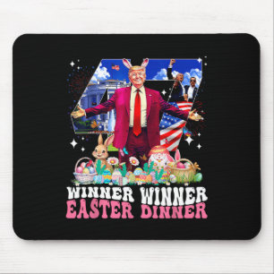 Mousepad Vencedor Jantar de Páscoa Trump Coelho Caça Ovos F