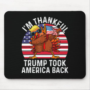 Mousepad Vencedor, sou grato Trump Won, levou a América Ck 