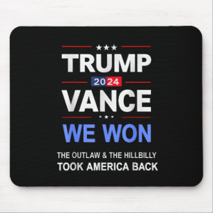 Mousepad Vencedor Trump Vance Nós Ganhamos Levamos De Volta