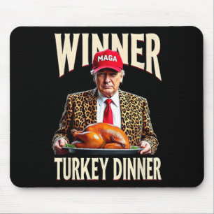 Mousepad Vencedor Turquia Janta engraçada trump