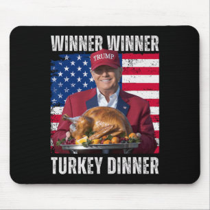 Mousepad Vencedor Turquia Janta Humor Engraçado Trump Do Qu
