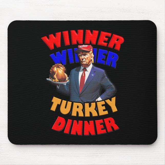 Mousepad Vencedor Turquia Janta Trump Celebrando (Frente)