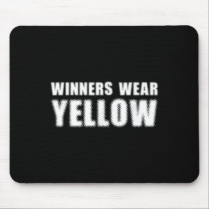 Mousepad Vencedores Vestem Compe do Jogo da Equipe do Campo