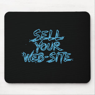 Mousepad Venda Seu Site Blue Tech Tipografia