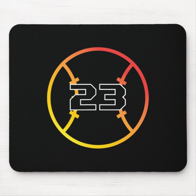 Mousepad Venda Softll Favorito Número da Sorte #23  (Frente)