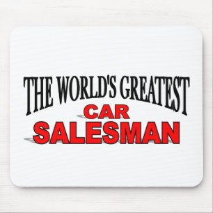 Mousepad Vendedor de carro do mundo o grande