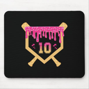 Mousepad Vender 10 Anos de Idade, Bebida de Aniversário, 10