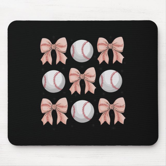 Mousepad Vender à mãe Arco Coquette mulheres Dias de as mãe (Frente)