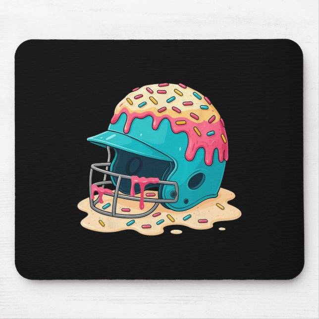 Mousepad Vender Capacete de Catcher Com Máscara Facial Gote (Frente)