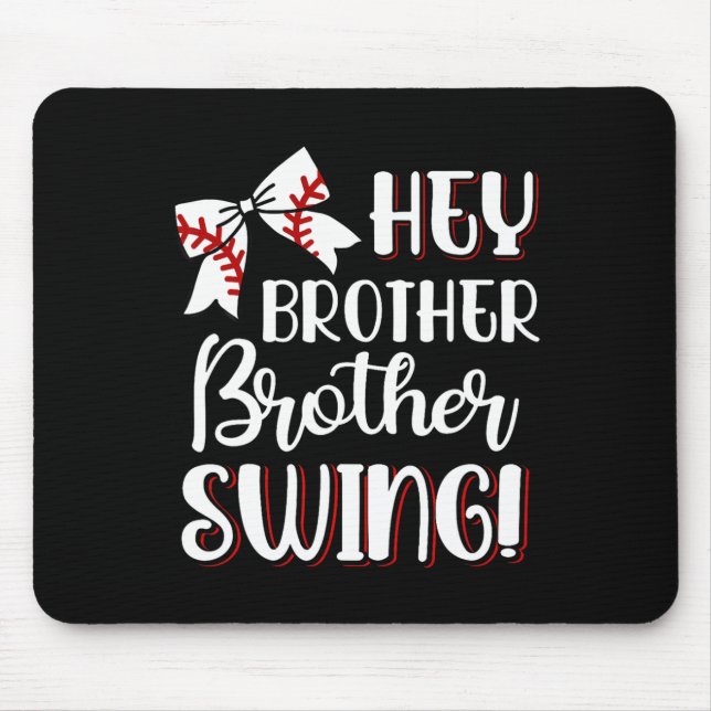 Mousepad Vender Irmã Ei Irmão Swing Vender Crianças (Frente)